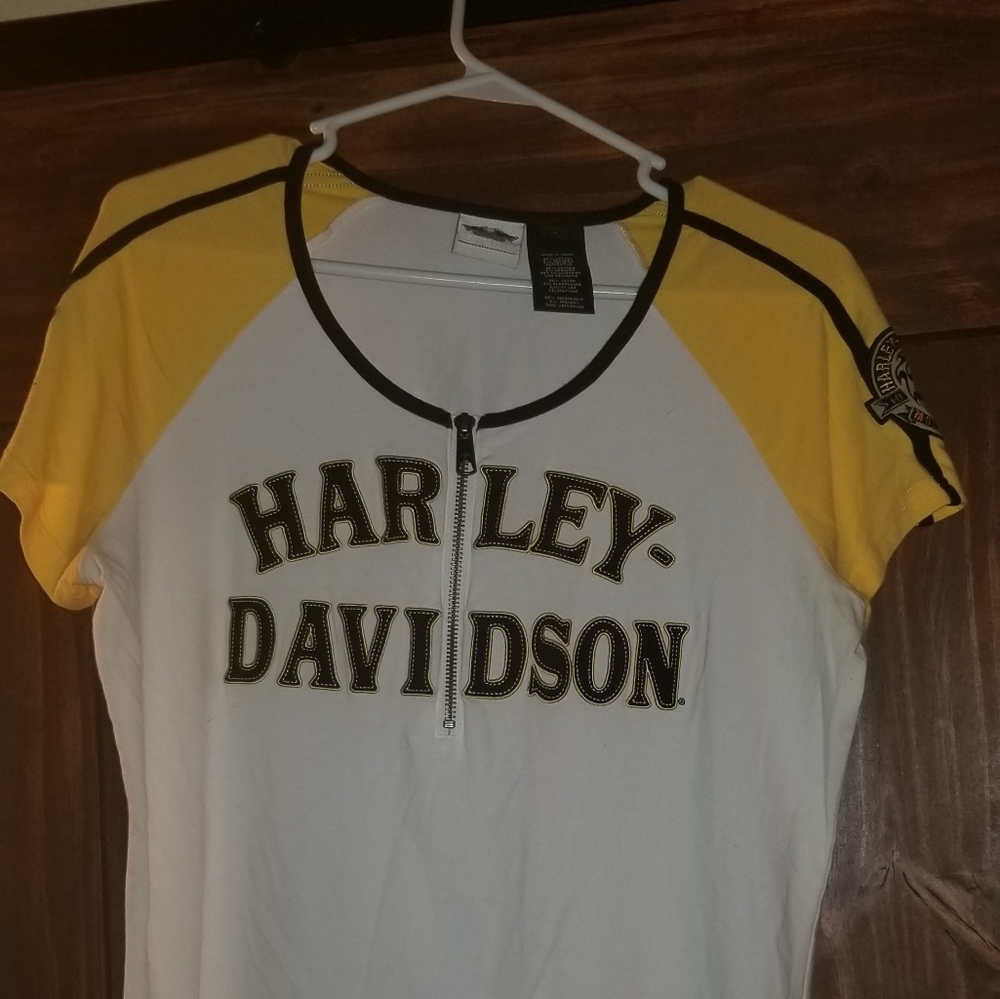 Women's Harley half zip Shirt